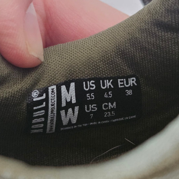 Nobull Ripstop Army Green Gum Running Shoe - Picture 8 of 8